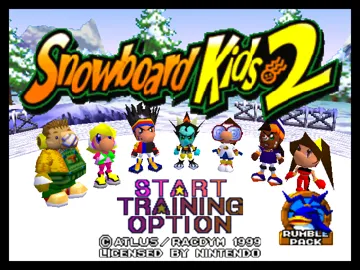 Snowboard Kids 2 (Australia) screen shot title